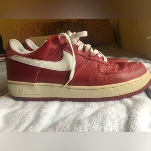 Nike Air Force 1 Low Red/White